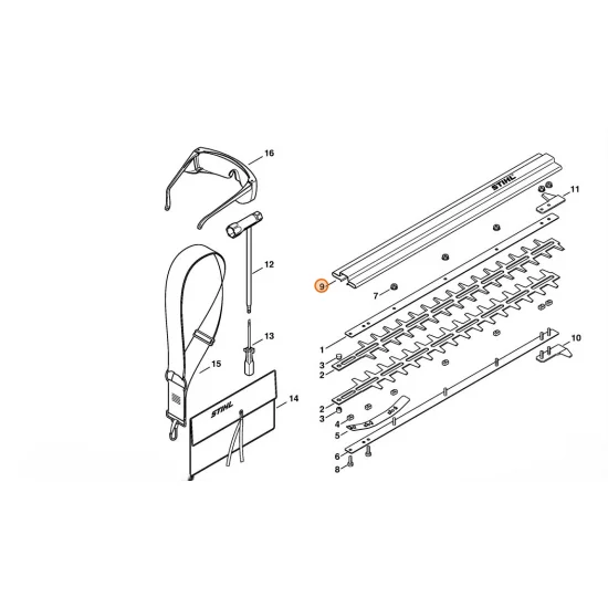 STIHL  Osłona noża 4230 790 9200